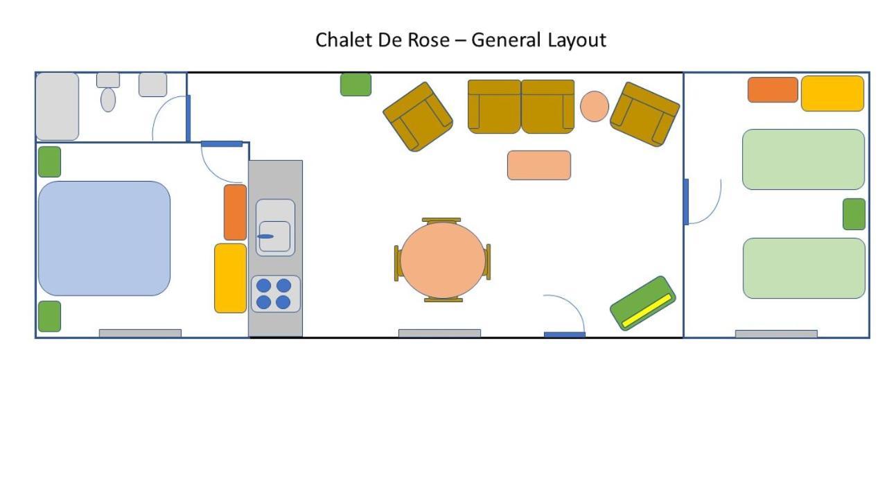 Chalet De Rose Moutier-Malcard Eksteriør billede